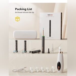 NWT BEBIRDPRO Ear Wax Removal Cleaner with IP67 Camera.